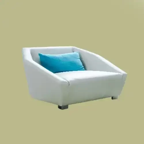 Butaca tapizada en flexi vinil
